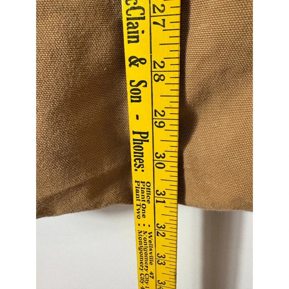 VTG Carhartt 80's Hunting Field Jacket Size XXL Game Pouch Mens Canvas Corduroy